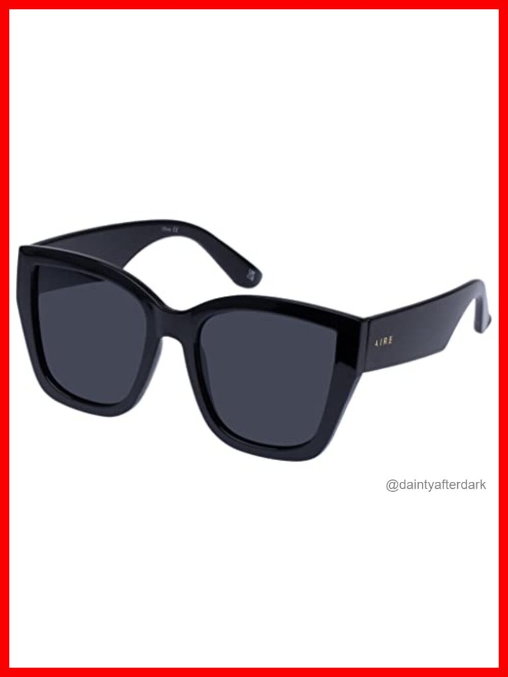 AIRE Haedus Square Sunglasses, Lightweight, Scratch Resistant, Driving